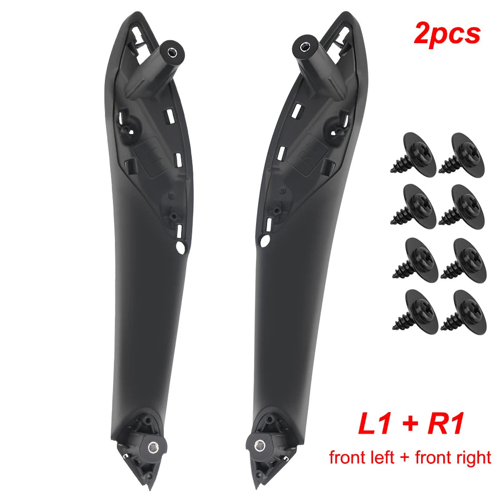 Car Inner Handle Black Front Rear Left/Right Interior Door Handles Door Panel Pull Trim Cover For BMW F30 F80 F31 F32 F34 F35