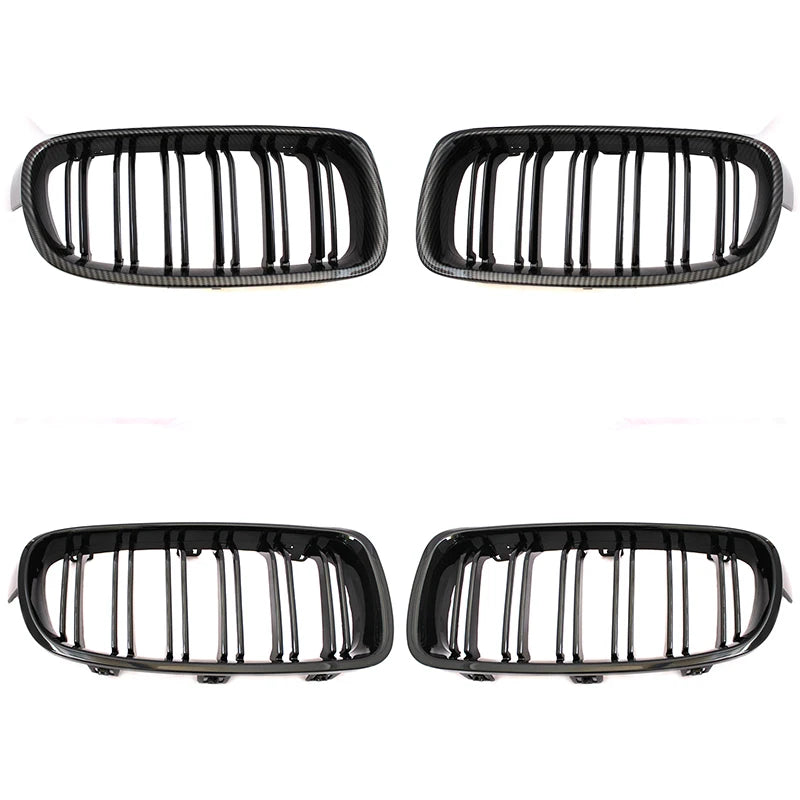 High Quality ABS Car Styling Front Kidney Grille Dual Slat Grille For BMW F30 F31 F35 2012-2018 320i 325i 328i Auto Accessories