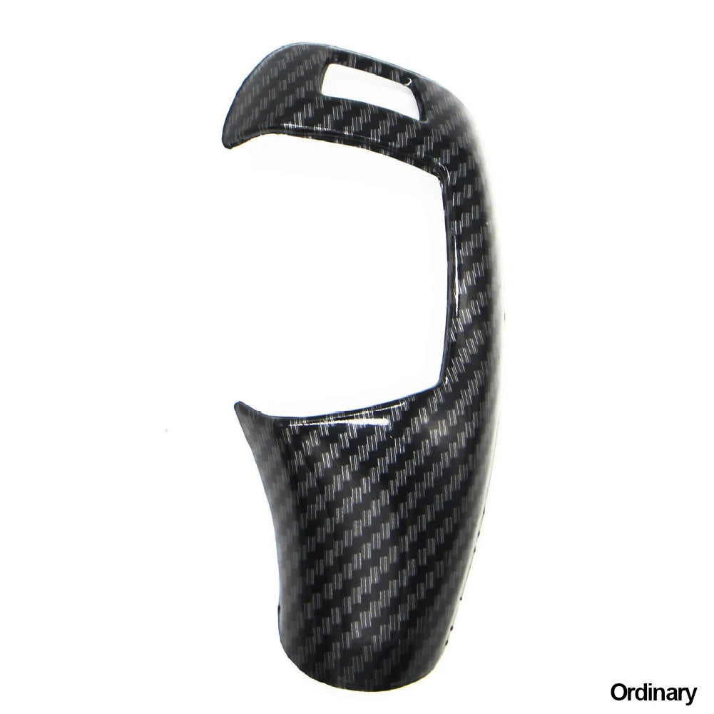 Car Carbon Fiber Texture Gear Shift Panel Frame Gear Knob Cover Head Trim for BMW F30 F10 F15 F07 F20 F21 F22 F32 F34 F35 5GT